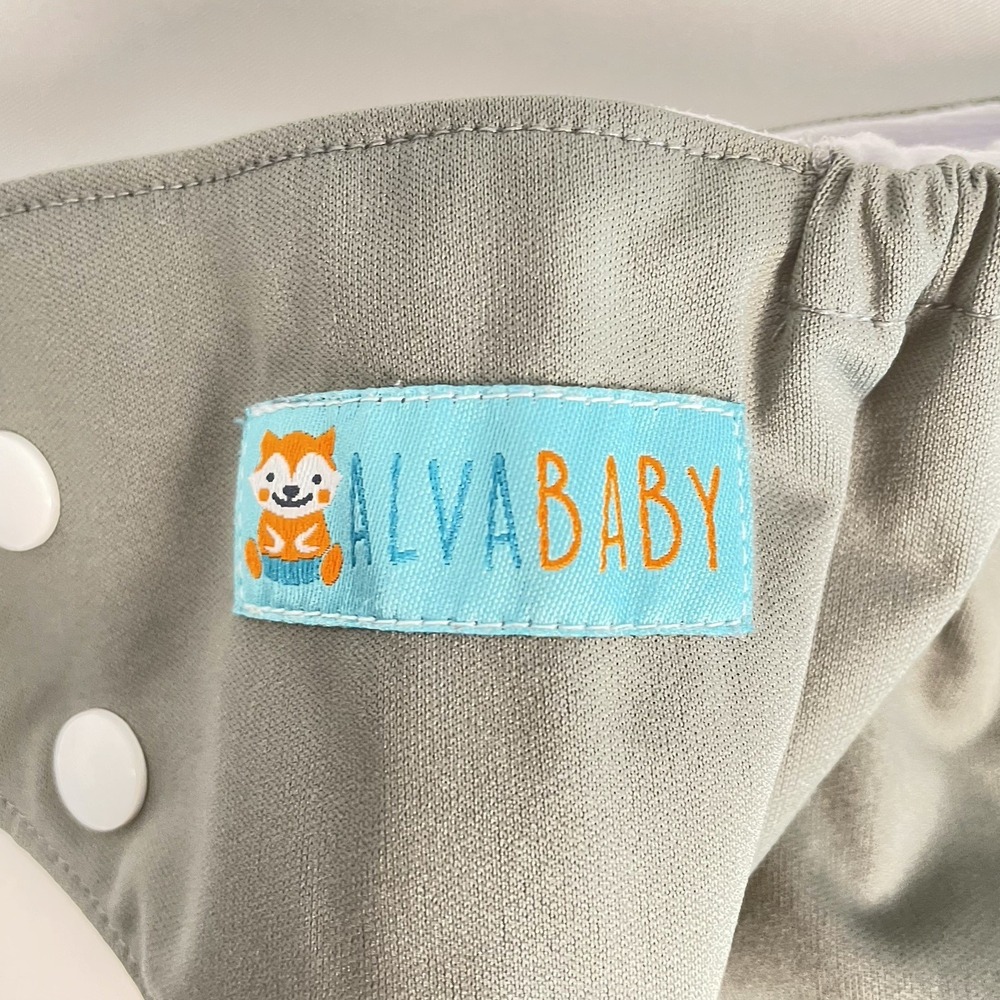 4 Cloth Diaper Covers One Size Snap Stay Dry Alva Baby Pooters Wegreeco Swim - Picture 8 of 10